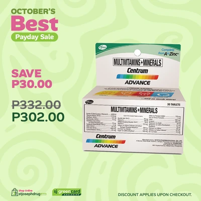 Centrum Advance Bottle - 30S