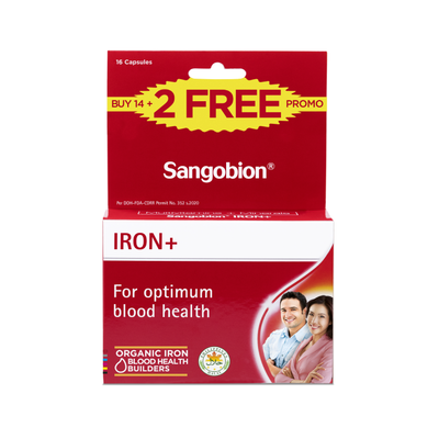 SANGOBION IRON+ 14+2 PROMO