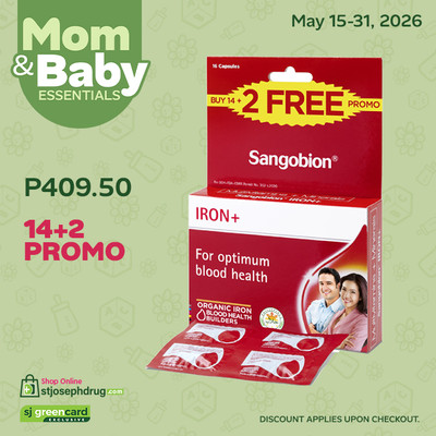 SANGOBION IRON+ 14+2 PROMO