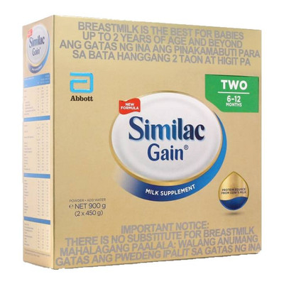 Similac Gain Two 6-12 900g