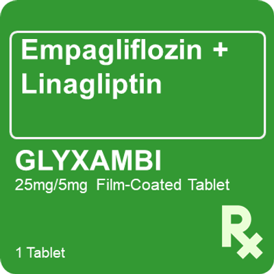 Glyxambi 25mg/5mg 1 Tablet