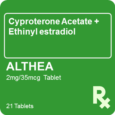 Althea 2mg / 35mcg 21 Tablets