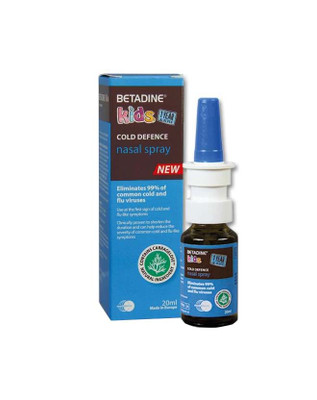 Betadine Cold Def Kids Nasal Spray 20mL