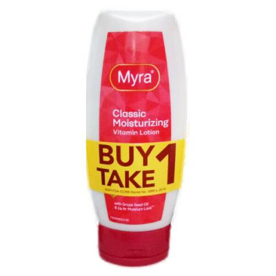 Myra Vitamin Lotion Classic Moisturizer 100mL Buy 1 Take 1