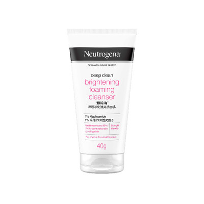 Neutrogena Deep Clean Brightening Foam Cleanser 40g