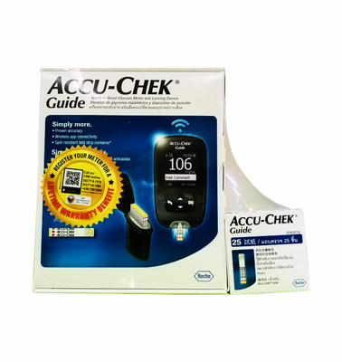 Accu-Chek Guide Wireless Blood Glucose Monitoring + Strips 25S