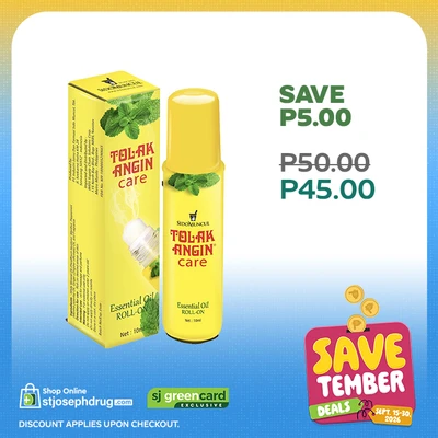 Tolak Angin Care Essential Oil Roll On 10mL