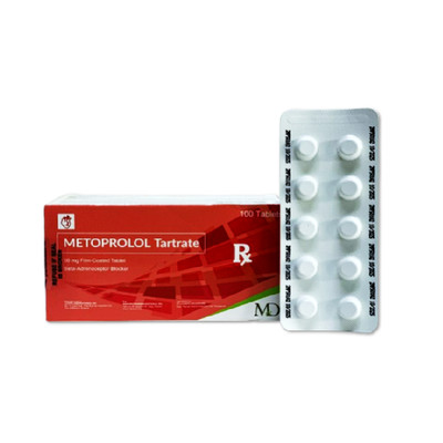 Metoprolol Tartrate 50mg Tab M&D