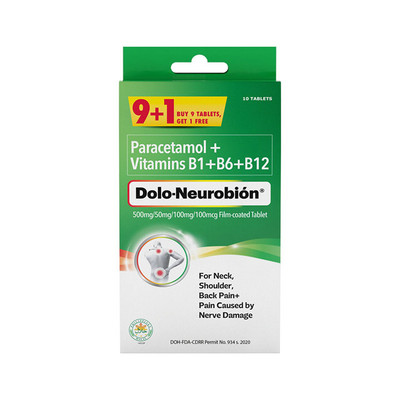 Dolo-Neurobion Tab 9+1 Pack