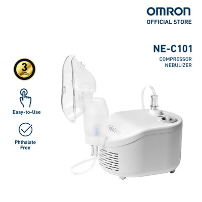 Omron NE-C101 Compressor Nebulizer for Asthma with Complete Set