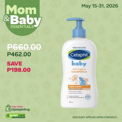 Cetaphil Baby Daily Lotion Calendula 400ml