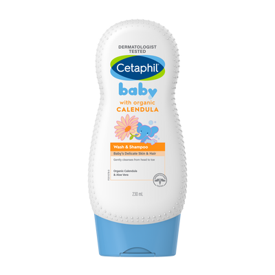 Cetaphil Baby Wash & Shampoo Calendula 230ml