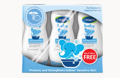 Cetaphil Baby Gentle Wash & Shampoo 230ml Buy2 Take1