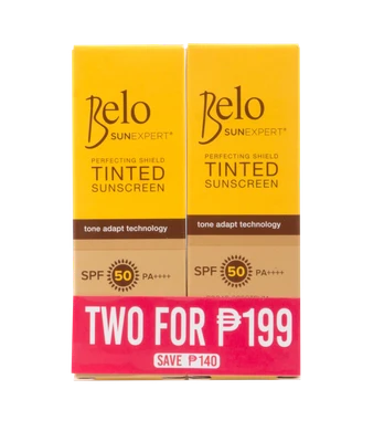 Belo Tinted Sunscreen SPF50 10mlx2s P199