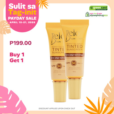 Belo Tinted Sunscreen SPF50 10mlx2s P199