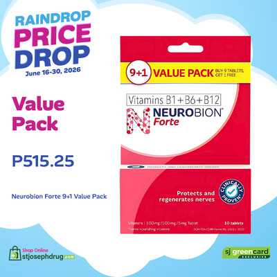 Neurobion Forte 9+1 Value Pack