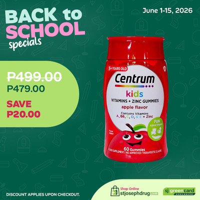 Centrum Kids Gummies Apple 60s