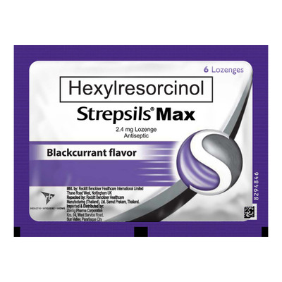 Strepsils Max Blackcurrant 6s