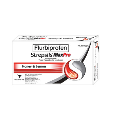 Strepsils Max Pro Honey & Lemon 16s