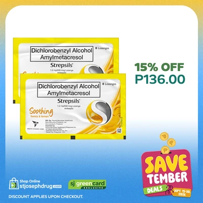 Strepsils Honeylemon 8sx2 15% Off