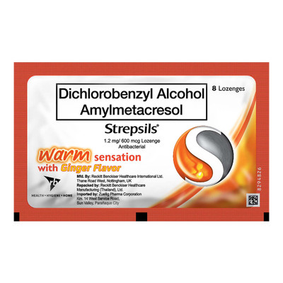 Strepsils Warm 8s