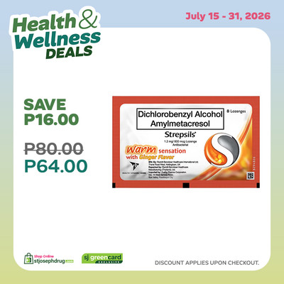 Strepsils Warm 8s