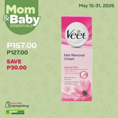 Veet Pure Hair Removal Cream for Normal Skin 25g