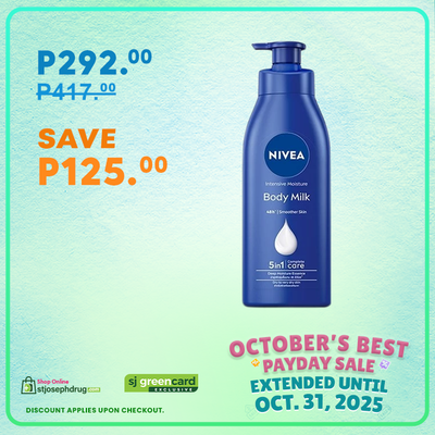 Nivea Body Intensive Moisture Body Milk 380ml