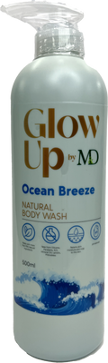 Glow Up by M&D Body Wash Ocean Breeze 500ml