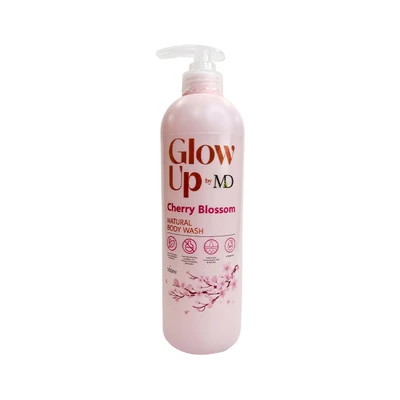 Glow Up by M&D Body Wash Cherry Blossom 500ml