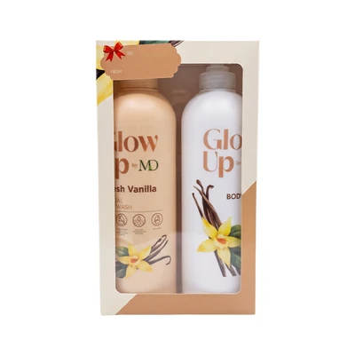 Glow Up by M&D Gift Set French Vanilla 500ml