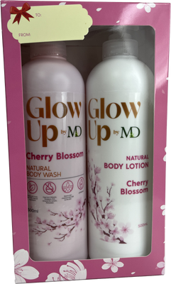 Glow Up by M&D Gift Set Cherry Blossom 500ml