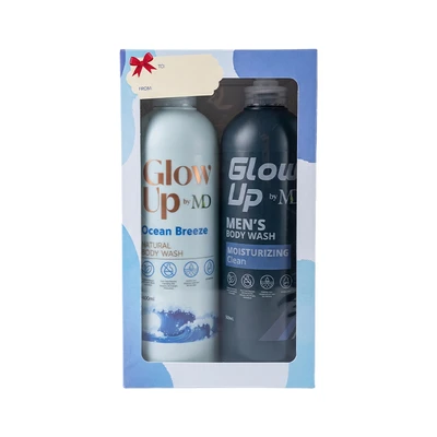 Glow Up by M&D Gift Set Ocean Breeze + Moisturizing Clean 500ml