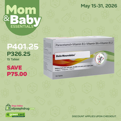 Dolo-Neurobion 500mg / 50mg / 100mg / 100mcg 15 Tablet
