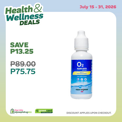 O2 Eyecare 6-in-1 solution  30ml