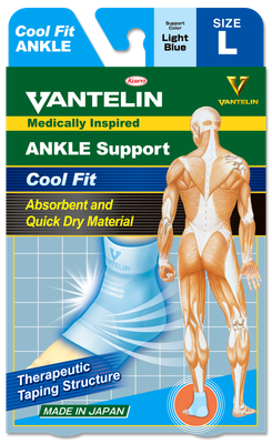 Vantelin Ankle Support Cool Fit L.Blue-L