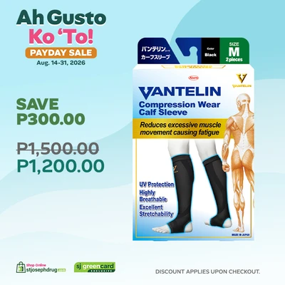 Vantelin Compression Calf Black-M 2s