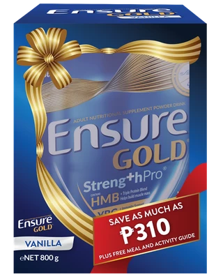 Ensure Gold Vanilla Strength Pro  800g Save P310