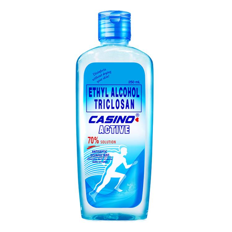 Casino Alcohol Active 70% 250mL - St. Joseph Drug - Online Store