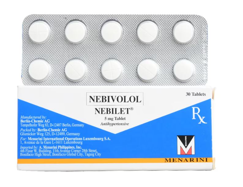 Nebilet 5mg 1 Tablet - St. Joseph Drug - Online Store