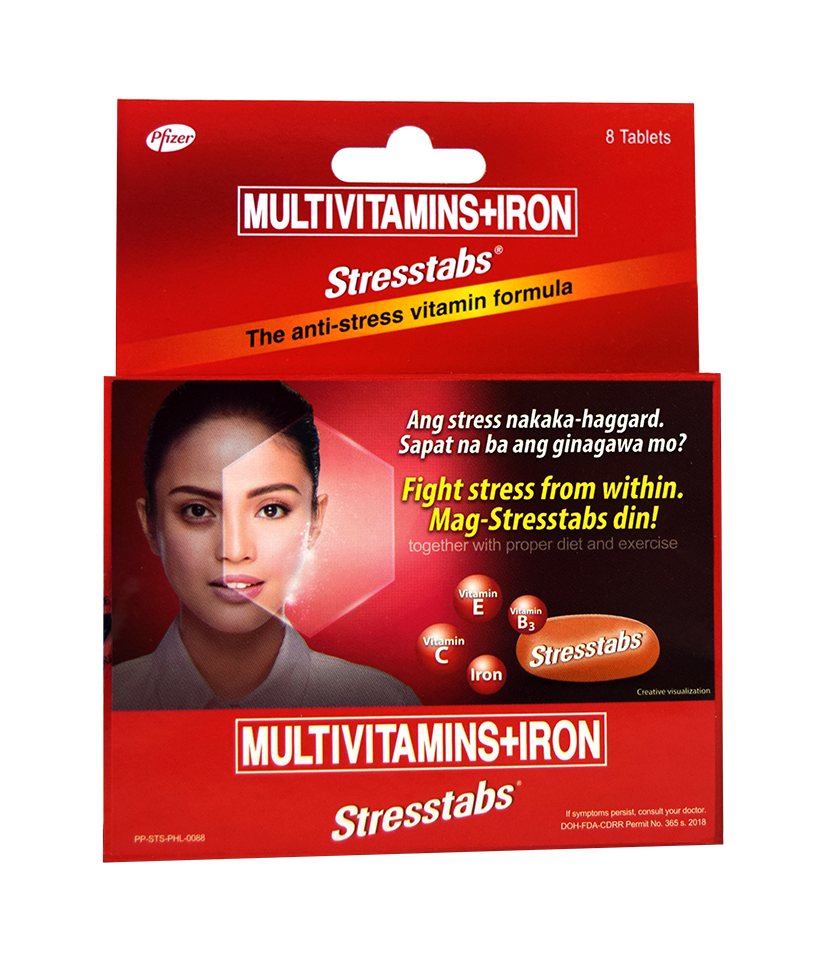 ￼STRESSTABS Multivitamins 30 Tabs STRESSTABS Multivitamins + Iron Supplement for Adults: Anti