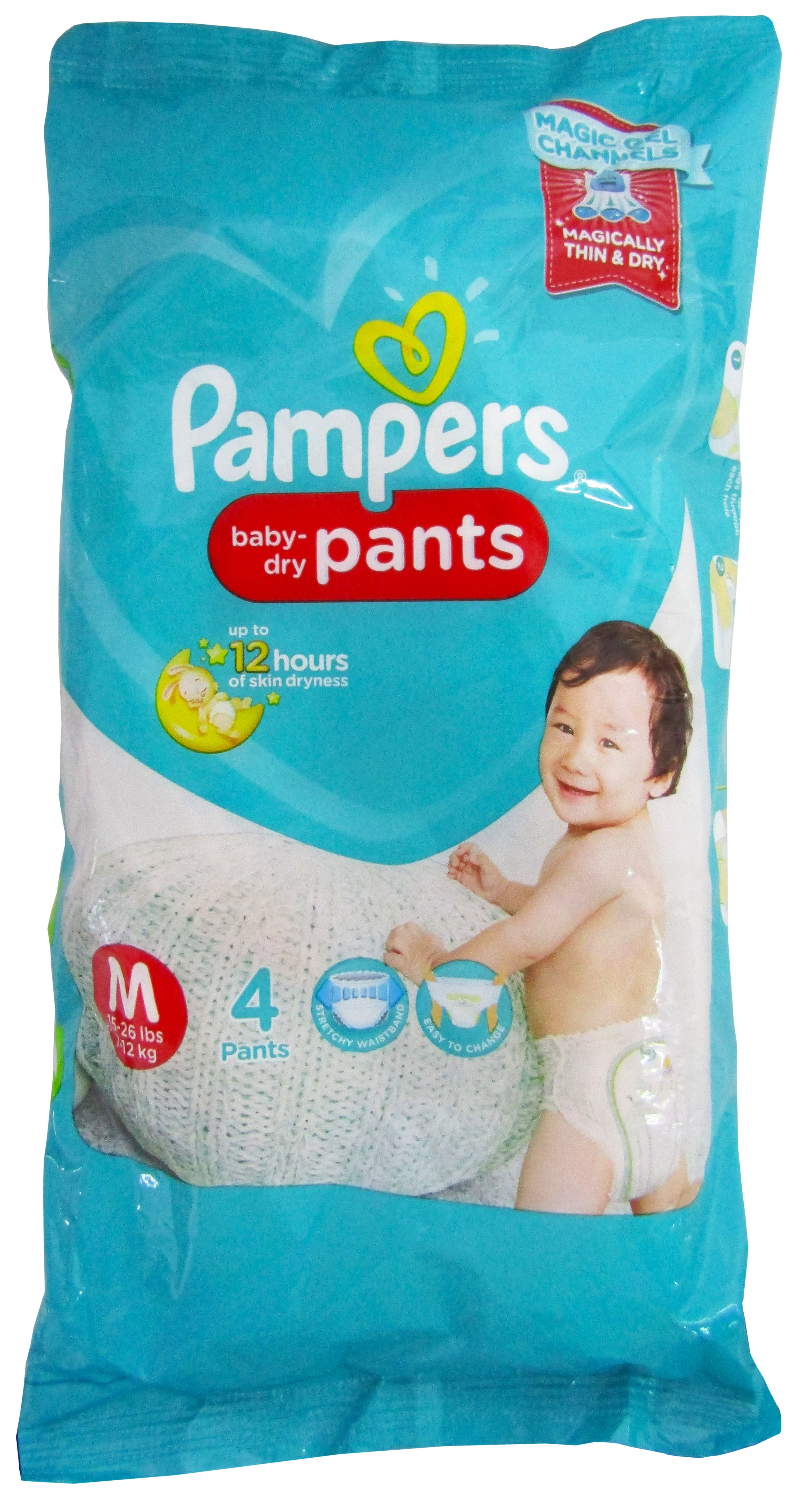 Buy Pampers Baby Dry Pants Size 6 16-20kg 66pants Online | Carrefour Qatar