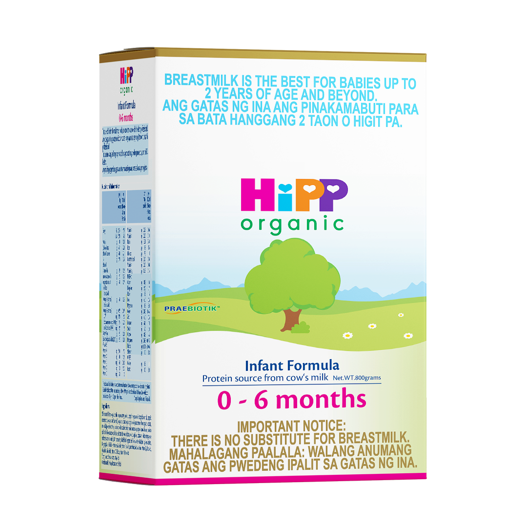 HiPPオーガニック粉ミルク0-6ヶ月800g Halal formula HiPPオーガニック粉ミルク0-6ヶ月800g Halal formula