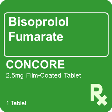 Concore 2.5mg 1 Tablet - St. Joseph Drug - Online Store