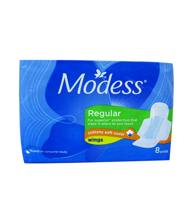 Modess Body Adapt Longs with Wings 8S