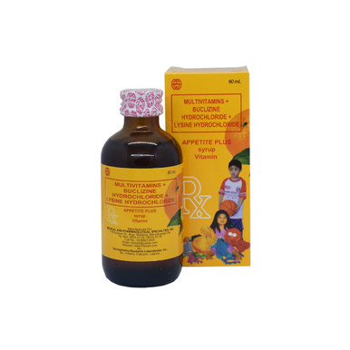 Appetite Plus Syrup 60mL - St. Joseph Drug - Online Store