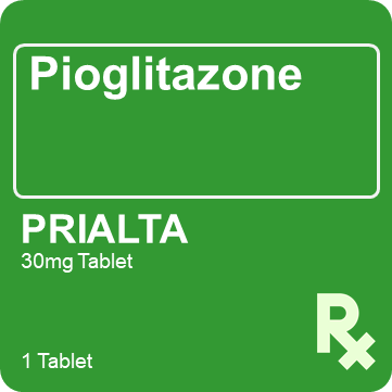 Prialta 30mg 1 Tablet - St. Joseph Drug - Online Store