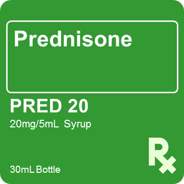 Pred 20 20mg / 5mL Syrup 30mL - St. Joseph Drug - Online Store