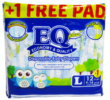 Eq Plus EQ Plus Large 12S + Diaper - St. Joseph Drug - Online Store