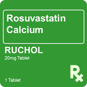 Ruchol 20mg 1 Tablet - St. Joseph Drug - Online Store
